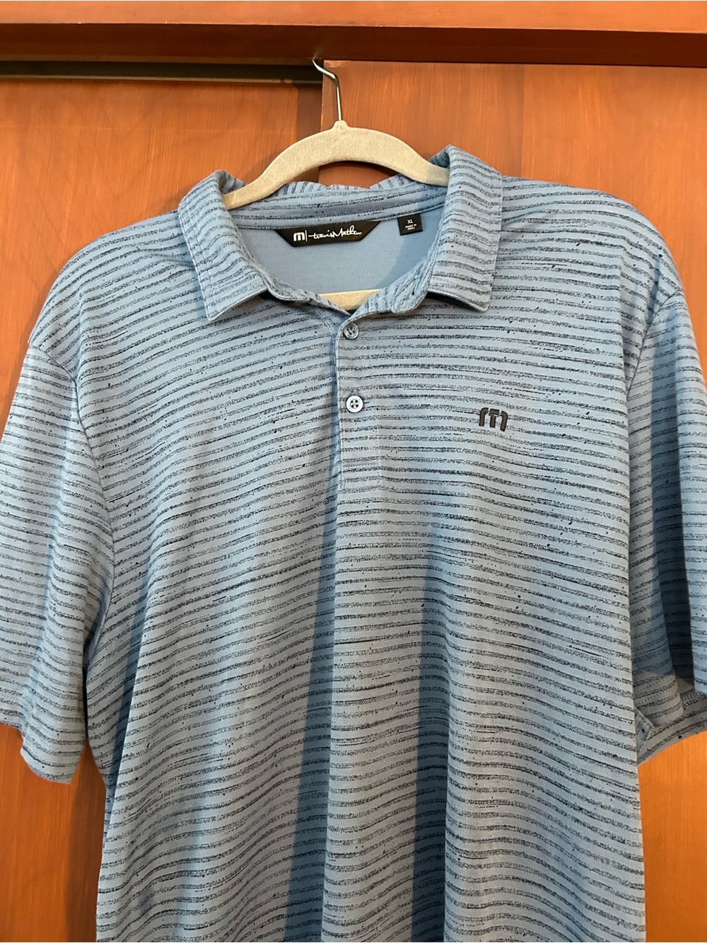 Travis Mathew Blue Polo Shirt - Picture 4 of 4